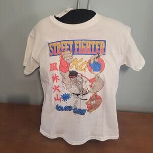 Street Fighter Graphic Tee. Youth Size Medium NWT